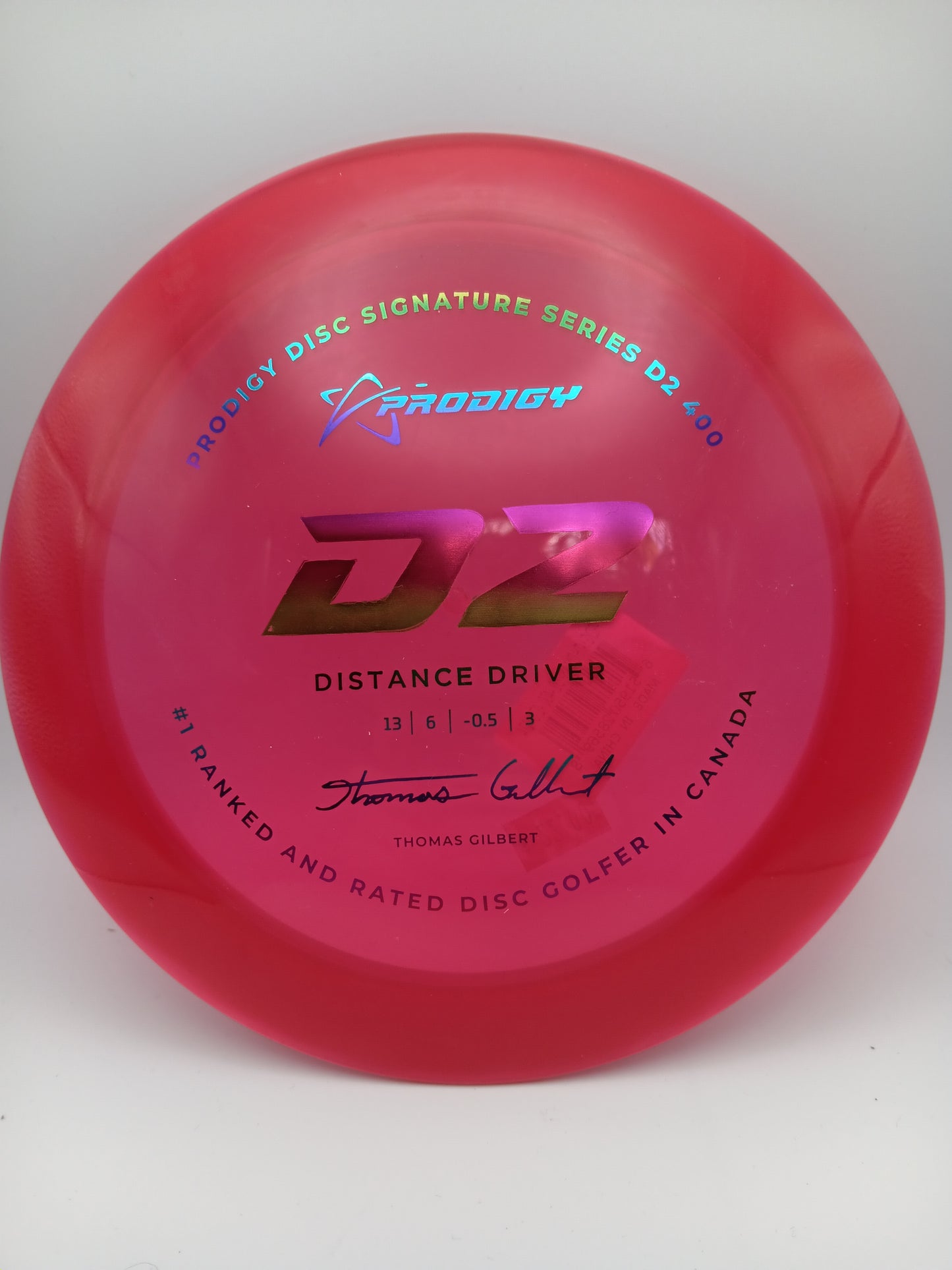 Prodigy 400 Thomas Gilbert D2 13/6/-0.5/3