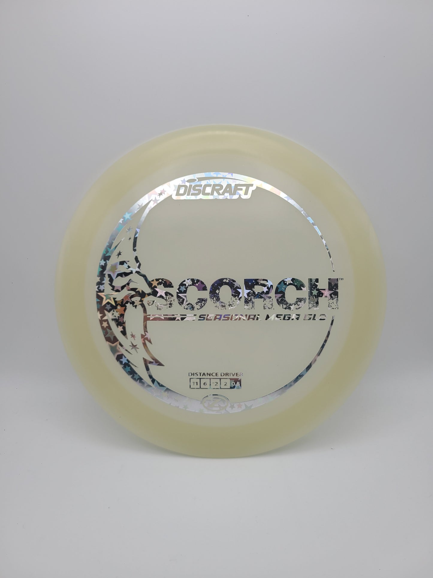 Discraft Seasonal Mega Glo Scorch 11/6/-2/2  0.5