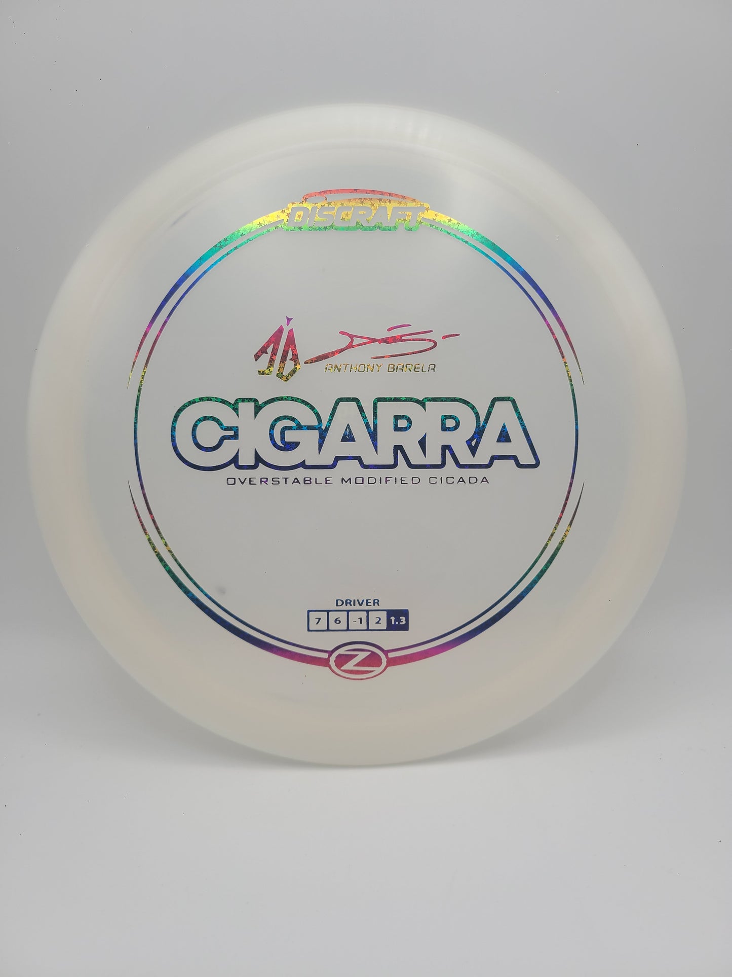 Discraft Z Cigarra 7/6/-1/2 Anthony Barela collab