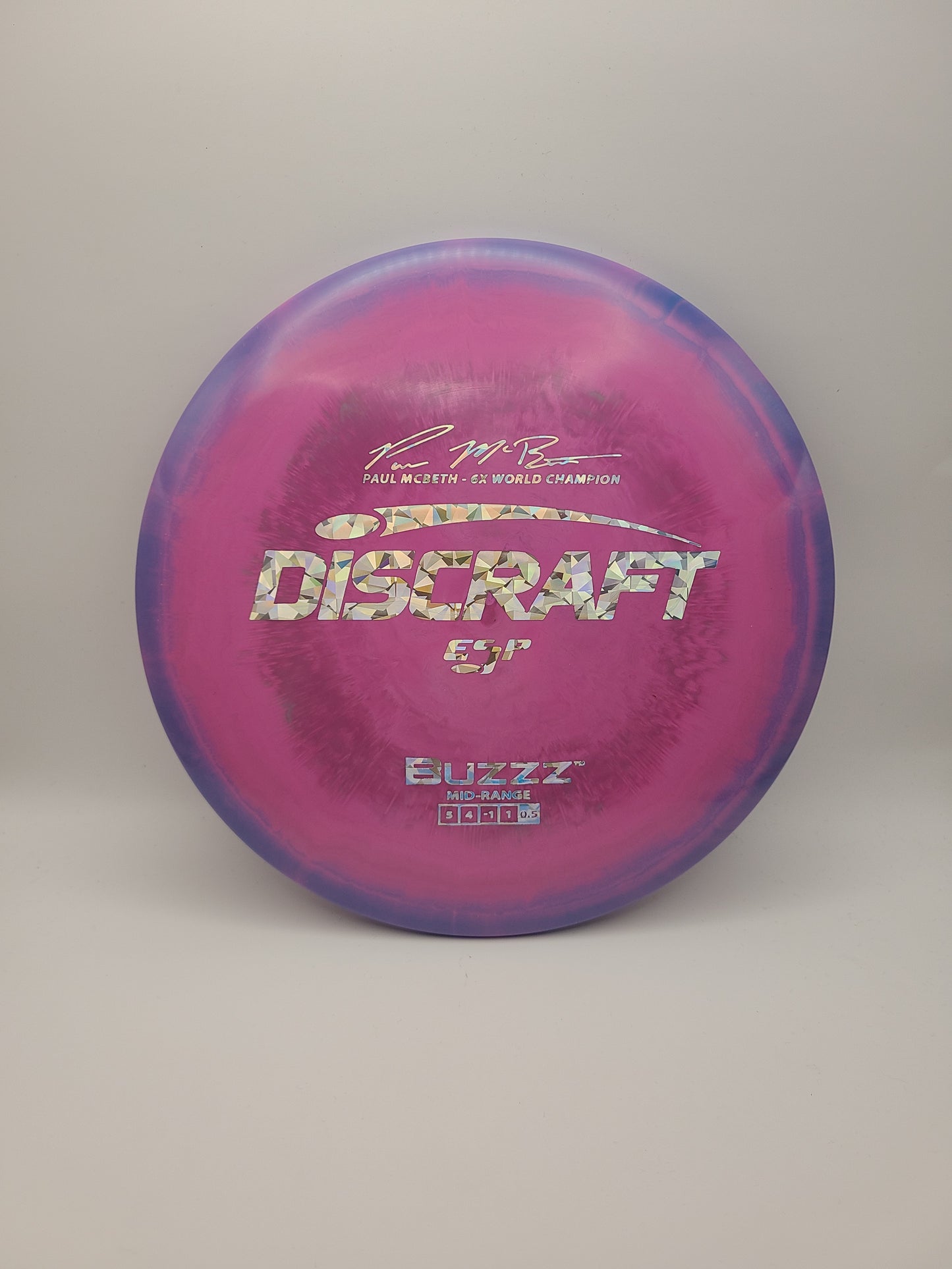 Discraft ESP Buzzz 6x Paul McBeth Stock Stamp