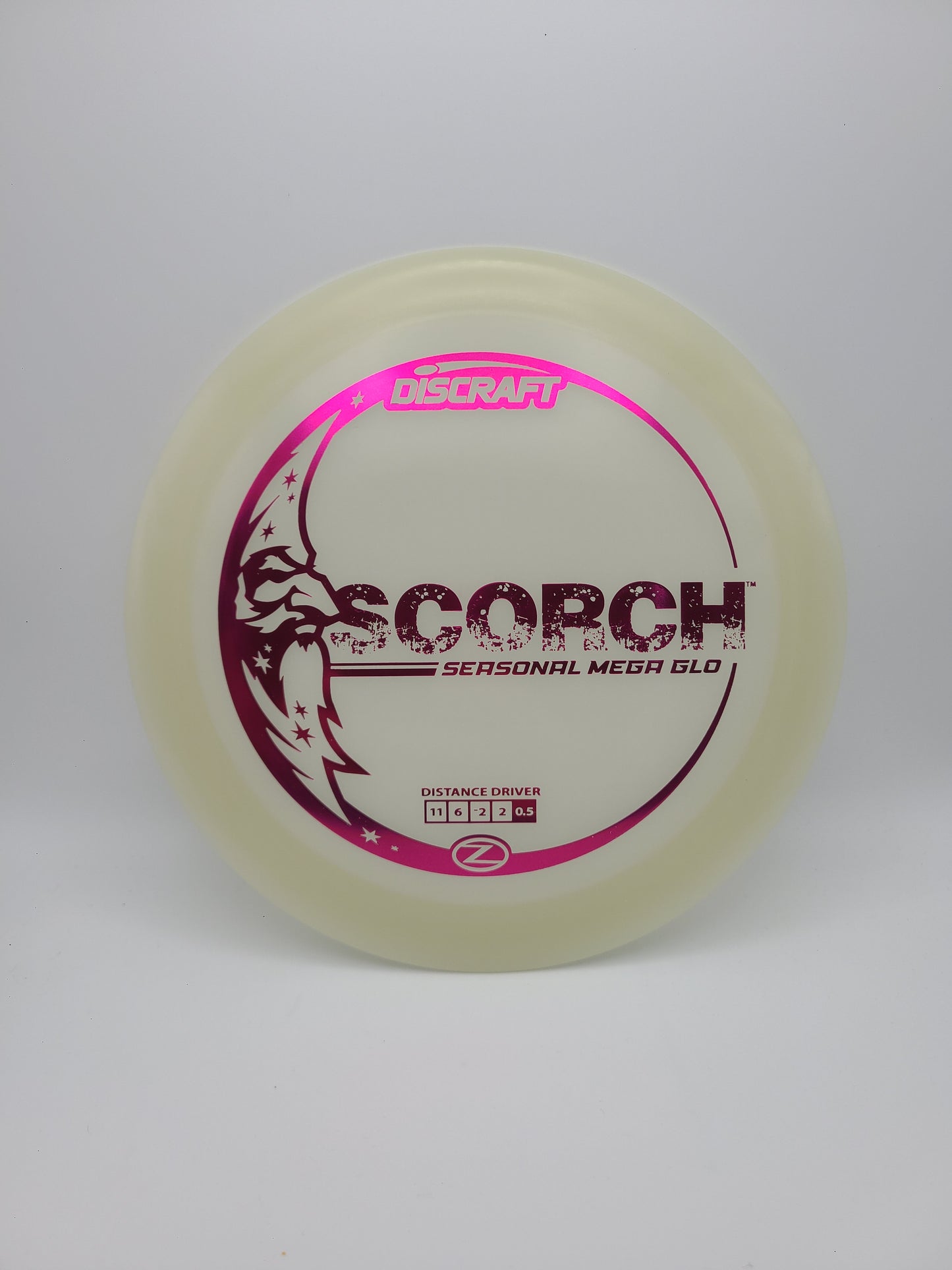 Discraft Seasonal Mega Glo Scorch 11/6/-2/2  0.5