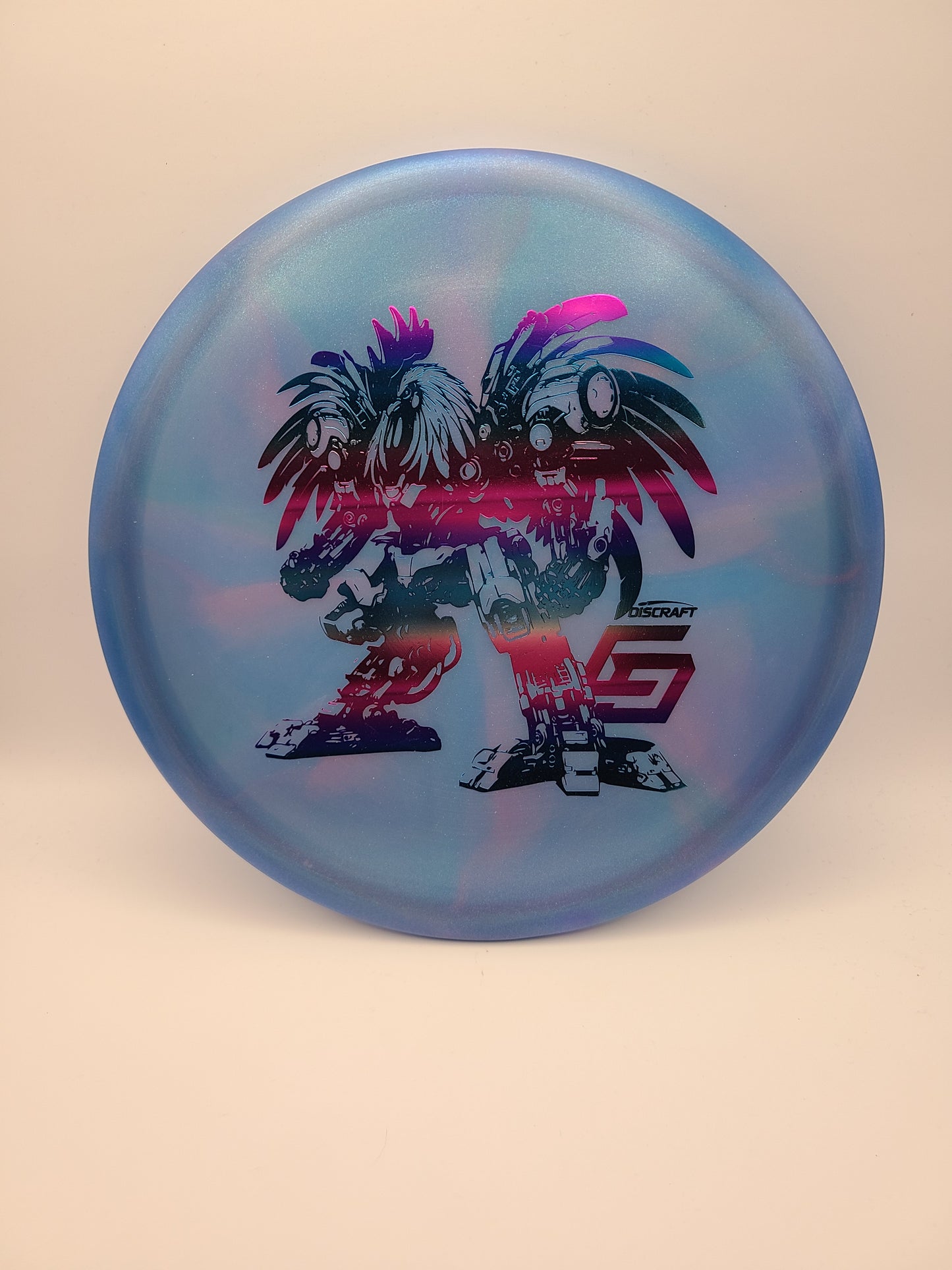 Discraft Z Swirl Buzzz Chris Dickerson Robot Chicken Stamp
