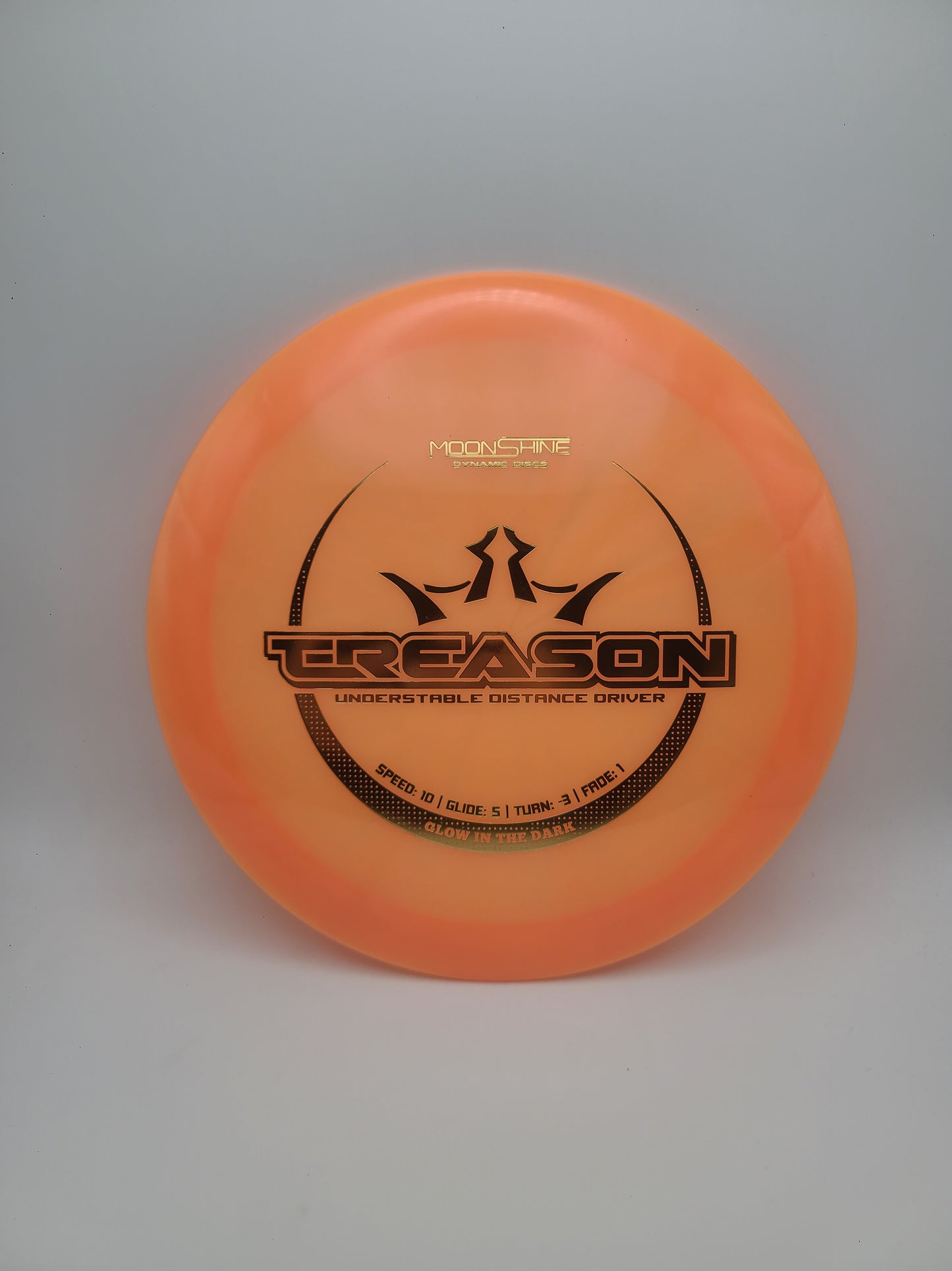 Dynamic Discs Moonshine Treason  10 / 5 / -3 / 1