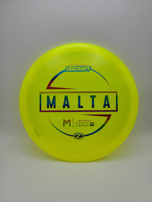 Discraft Z Malta 5/4/1/3 Paul McBeth Signature Series