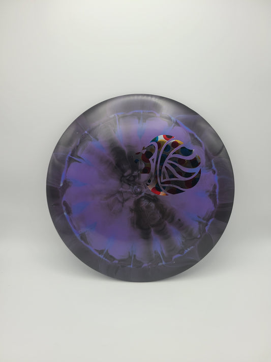 Discraft Swirly ESP Nuke 2023 Tour Series - Ezra Aderhold - Iron Lion Custom Stamp