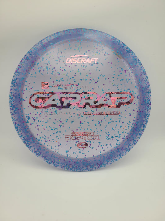 Discraft Z Confetti Captains Raptor 2026 - Paul Ulibarri modified Raptor
