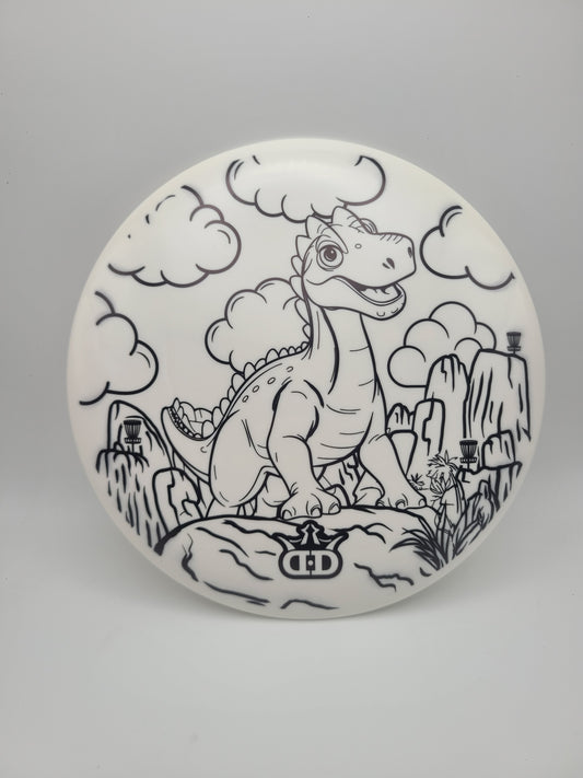 Dynamic Discs Coloring Book Series - Dinosaur Fuzion Escape
