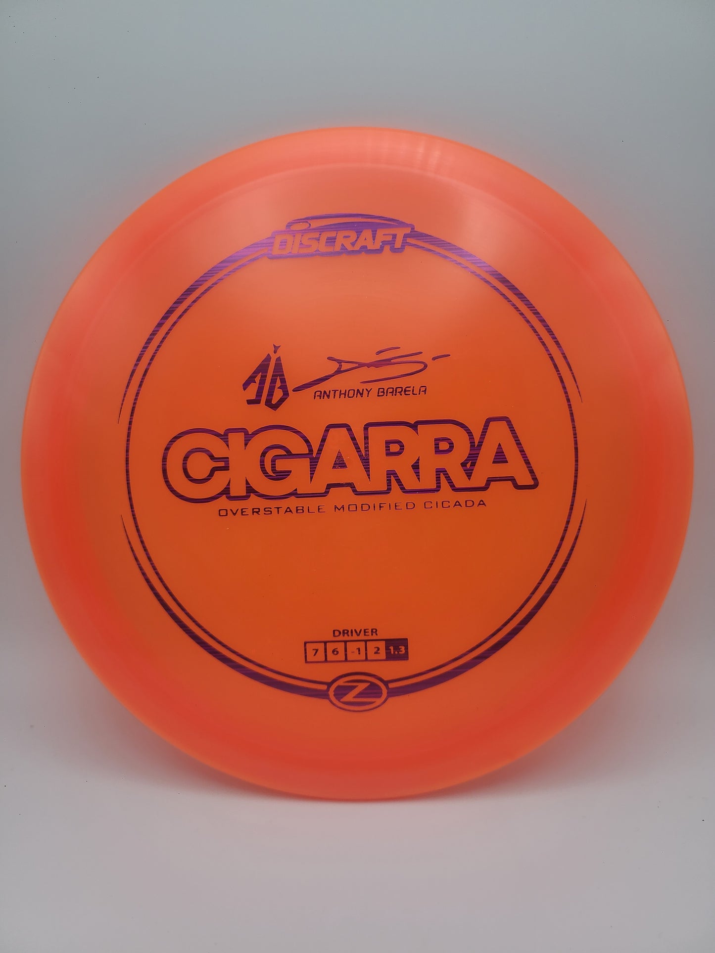Discraft Z Cigarra 7/6/-1/2 Anthony Barela collab