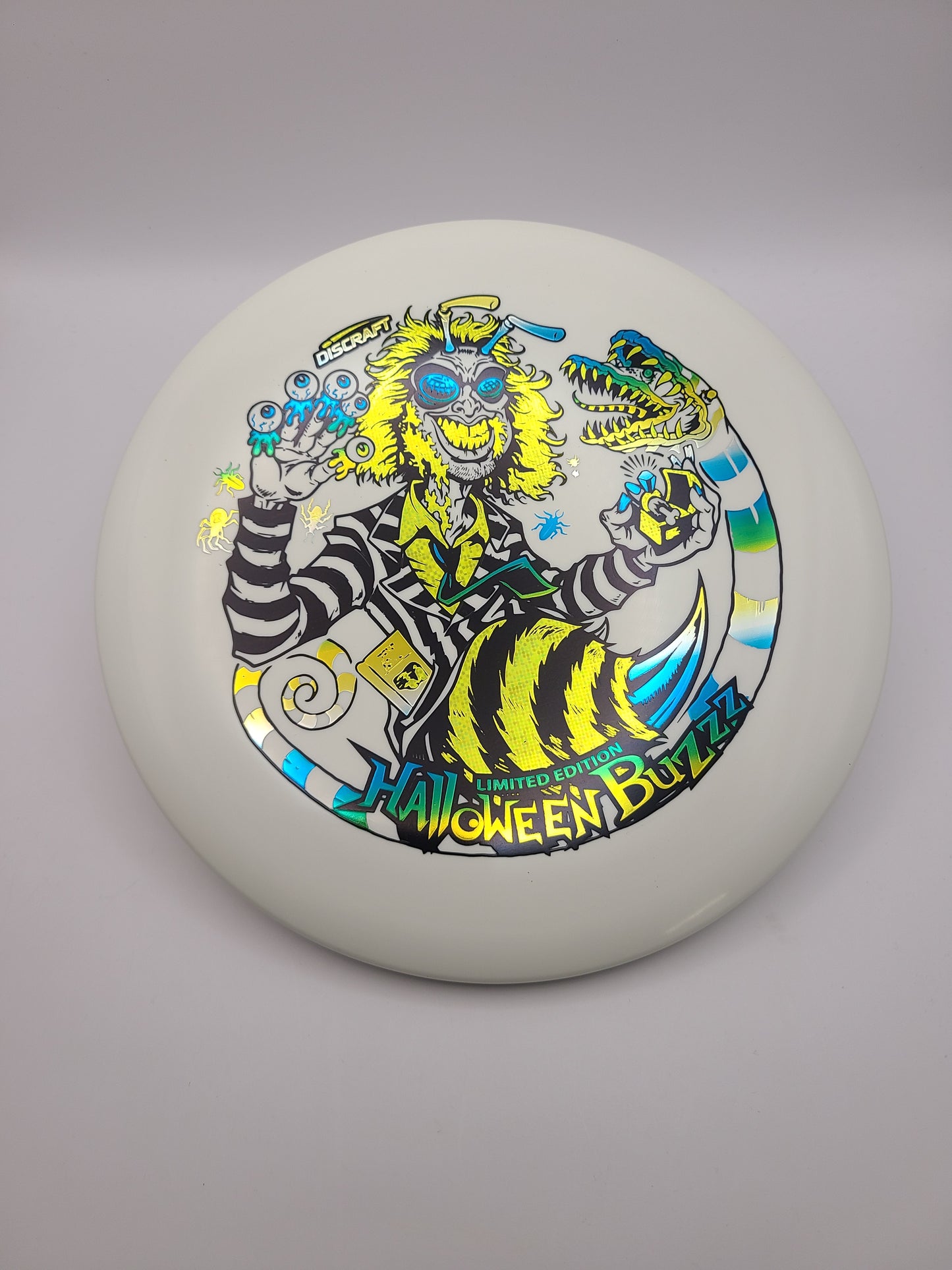 Discraft Glo LE Halloween Buzzz 2024 3 Color Stamp