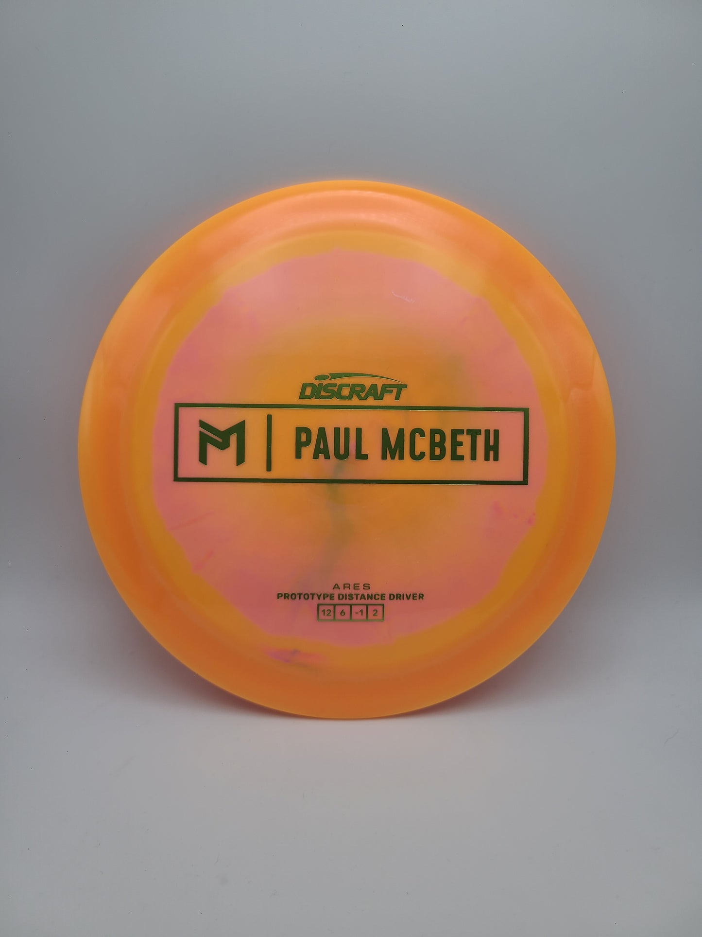 Discraft ESP ARES Paul McBeth Prototype Distance Driver 12/ 6/ -1/ 2