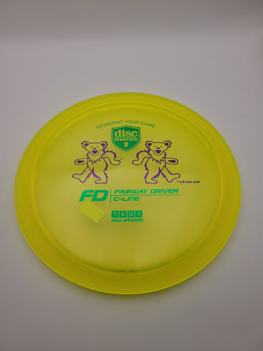 Discmania C-Line FD Grateful Dead Stamp