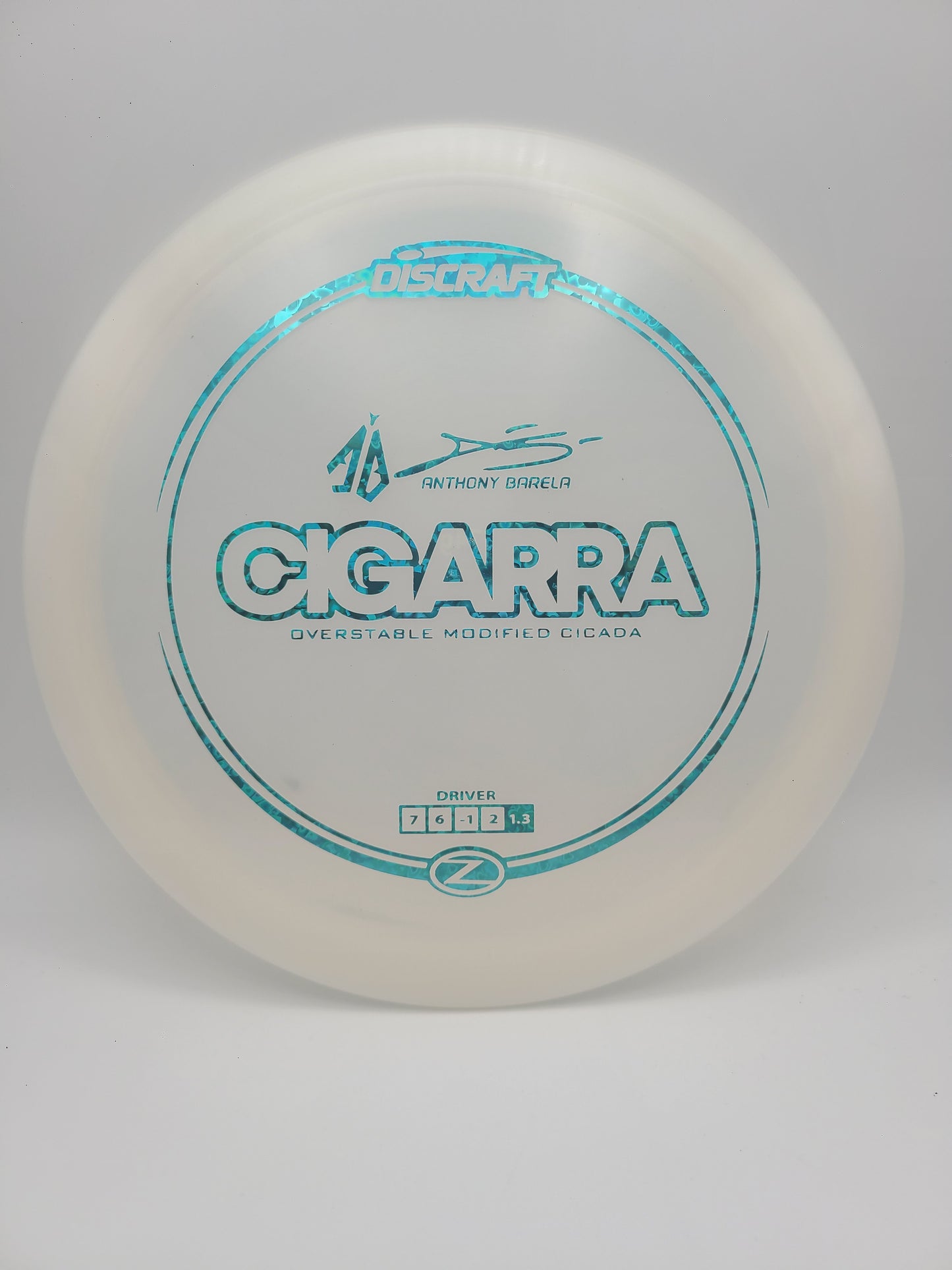 Discraft Z Cigarra 7/6/-1/2 Anthony Barela collab
