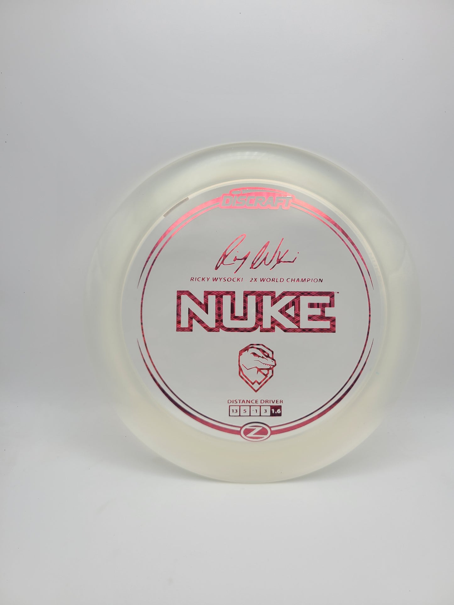 Discraft Z Nuke Ricky Wysocki Signature Stamp  13/5/-1/3