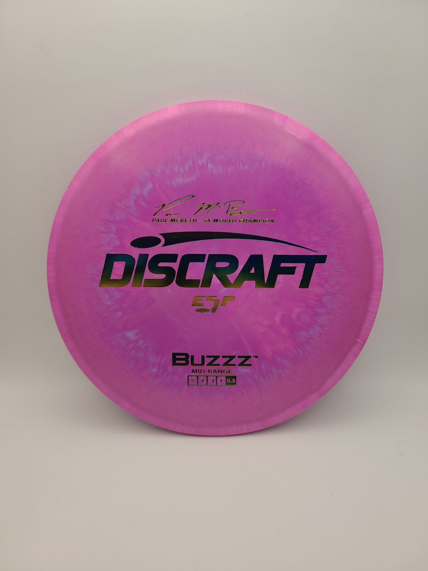 Discraft ESP Buzzz 5x Paul McBeth Stock Stamp