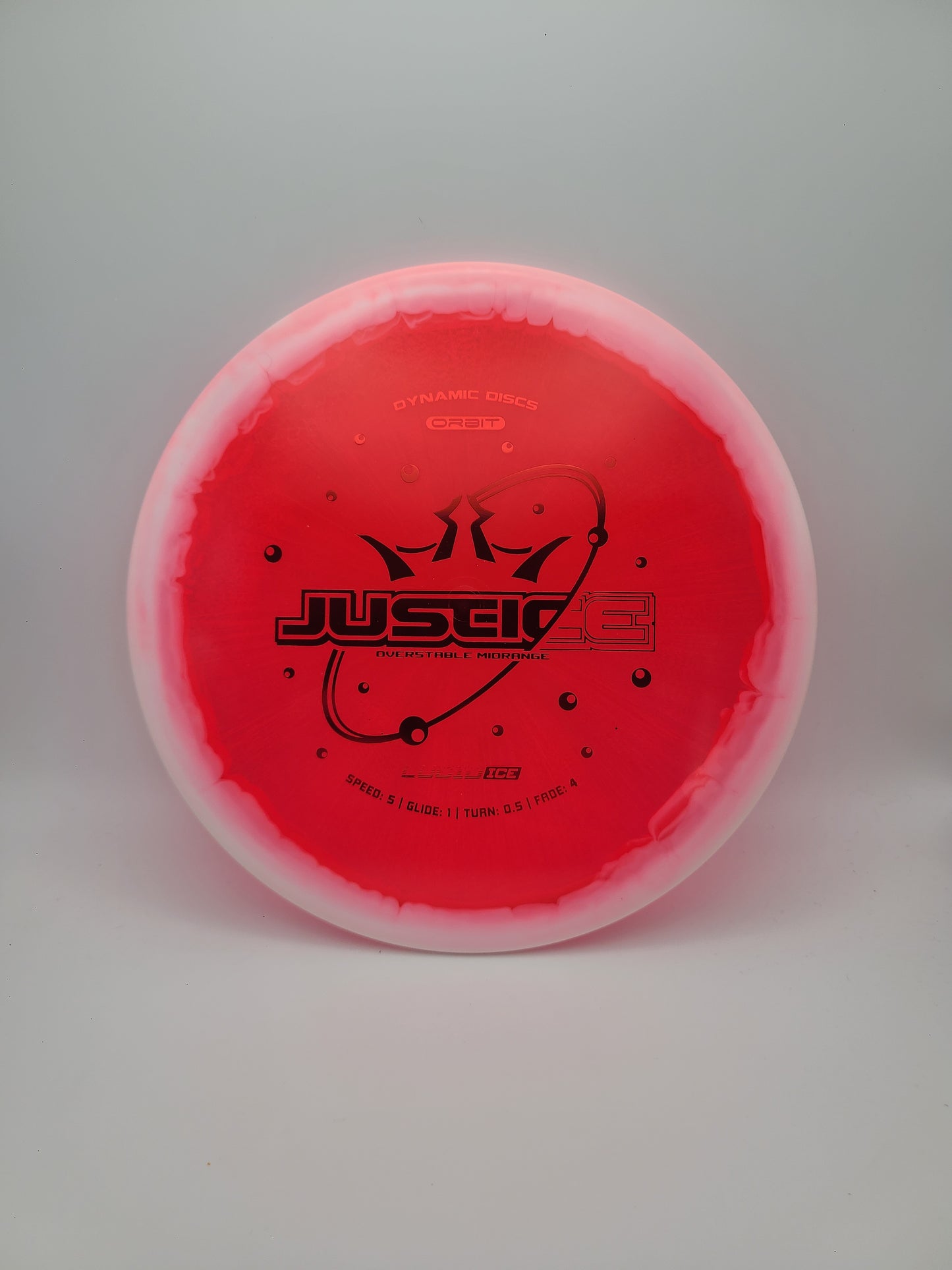 Dynamic Discs Lucid Ice Orbit Justice  5/1/.5/4