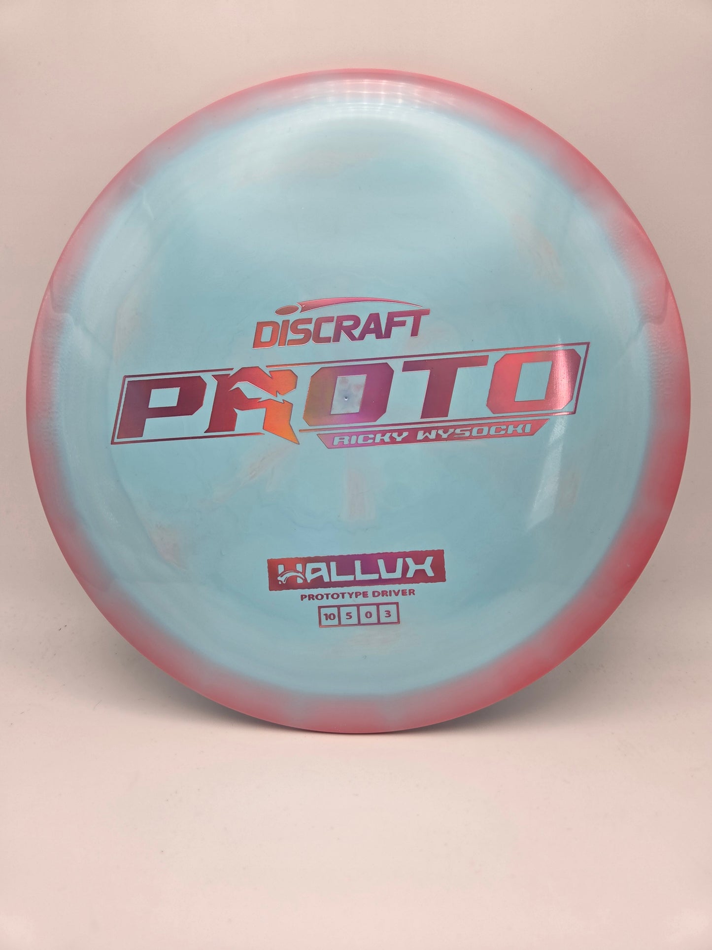 Discraft Ricky Wysocki Proto Hallux  10/5/0/3