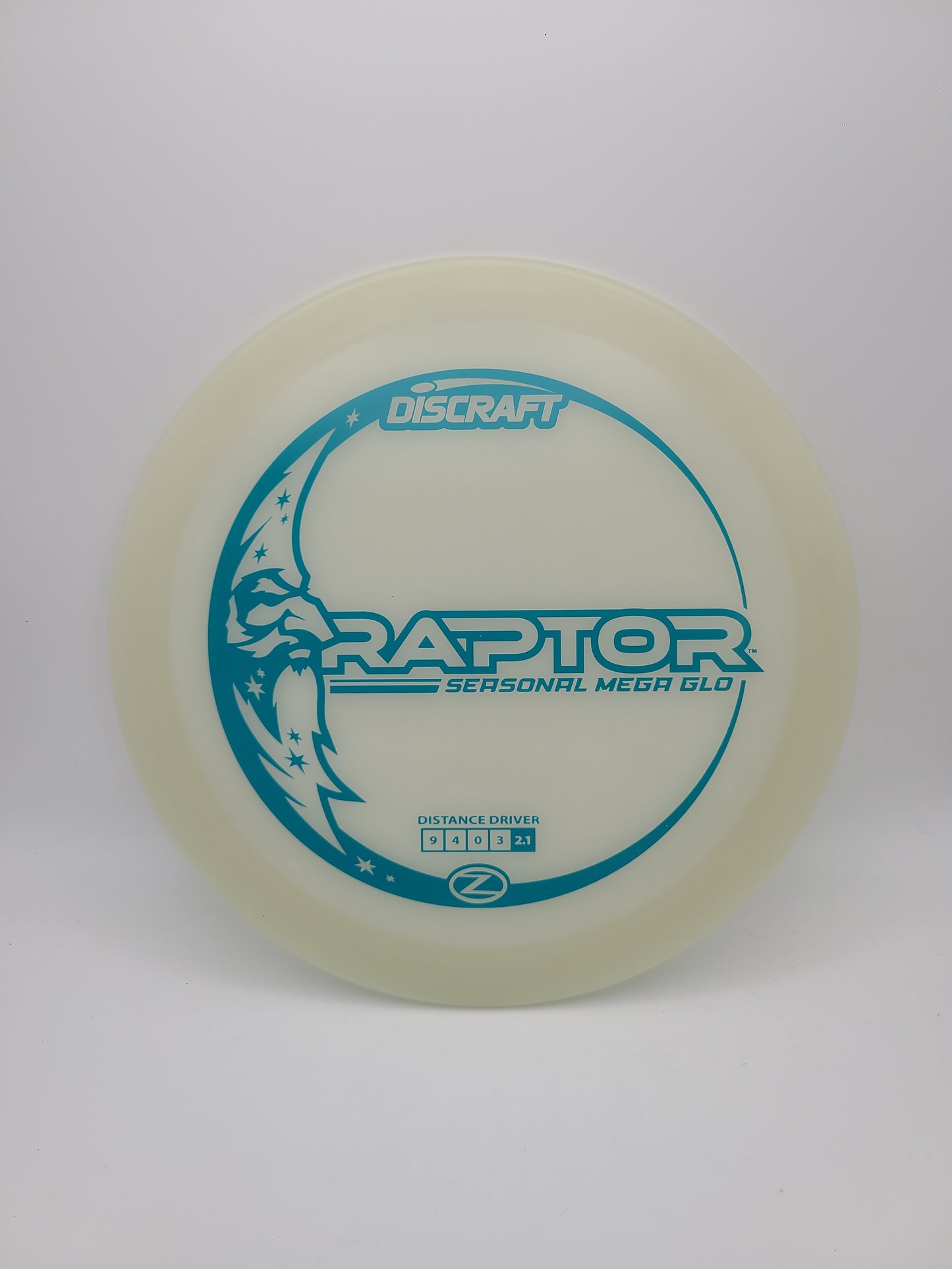 Discraft Seasonal Mega Glo Raptor  9/4/0/3