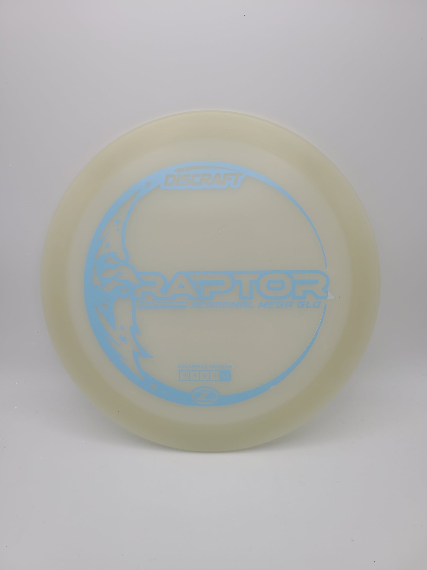 Discraft Seasonal Mega Glo Raptor  9/4/0/3