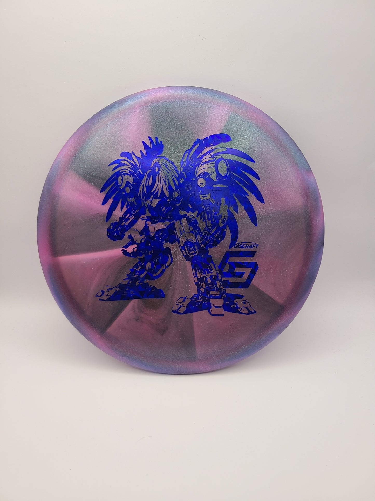 Discraft Z Swirl Buzzz Chris Dickerson Robot Chicken Stamp