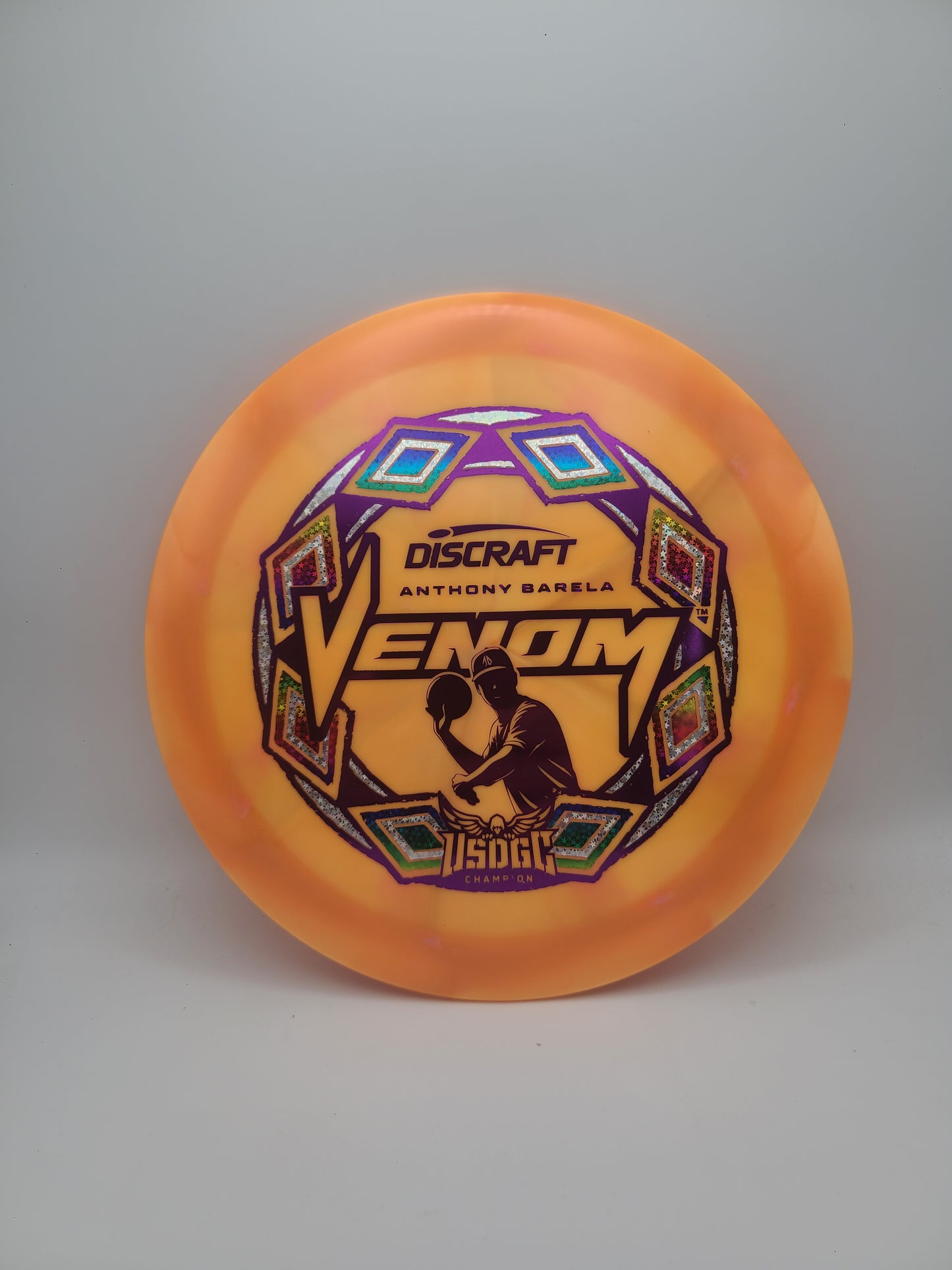 Discraft ESP Swirl Venom Anthony Barela USDGC Champion 2025