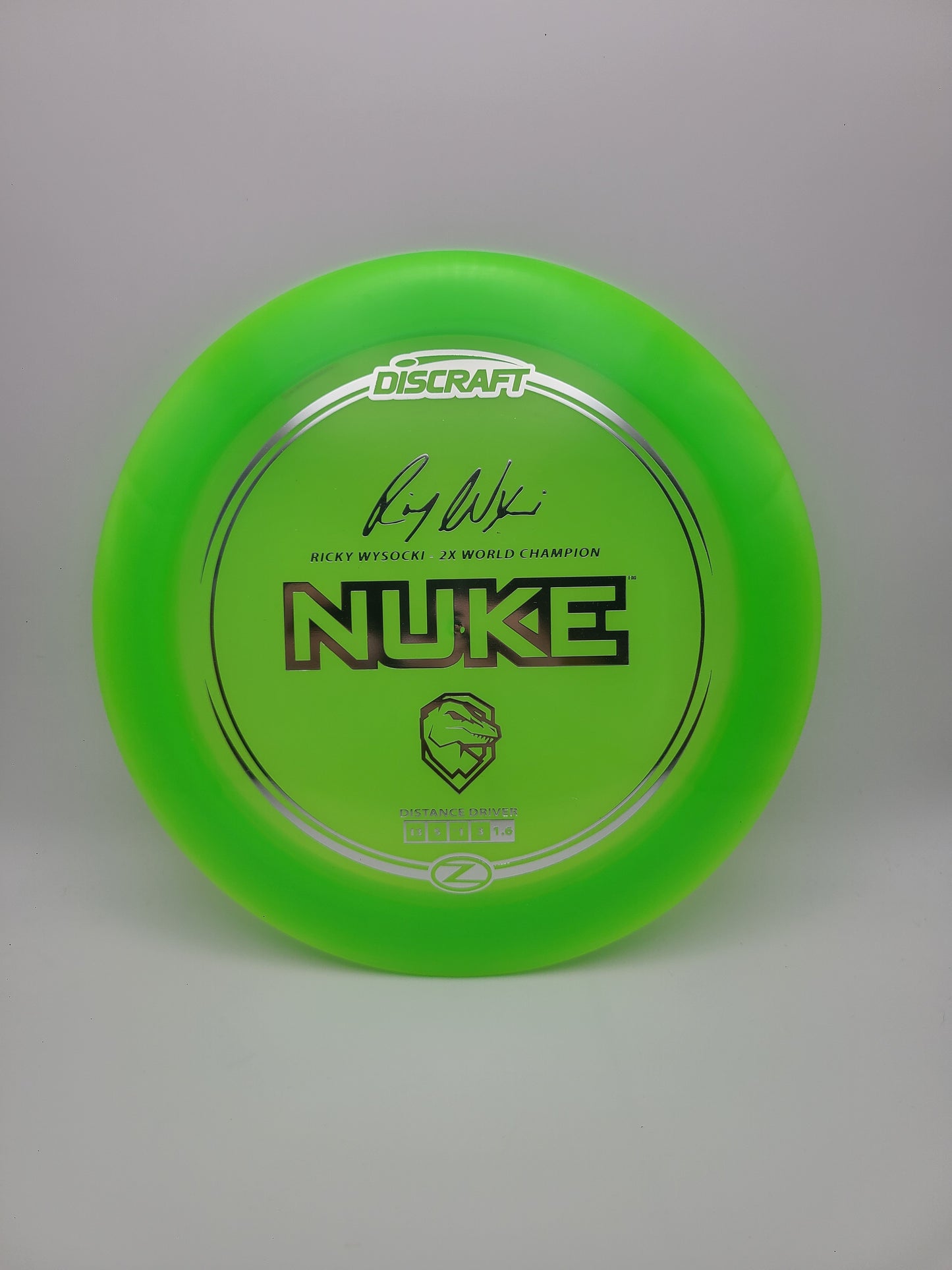 Discraft Z Nuke Ricky Wysocki Signature Stamp  13/5/-1/3