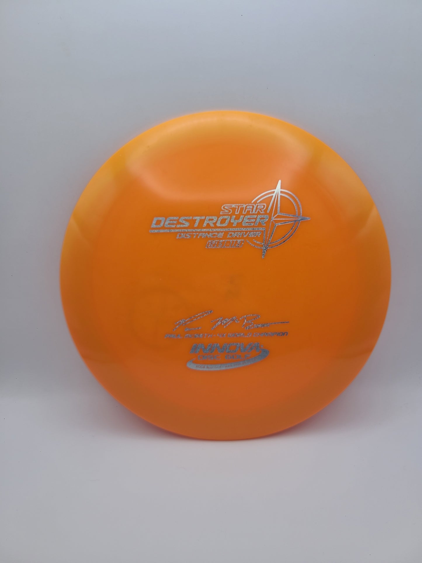 Innova Star Destroyer Paul McBeth 4x - Iron Lion Bottom Stamp 12/5/-1/3  OOP