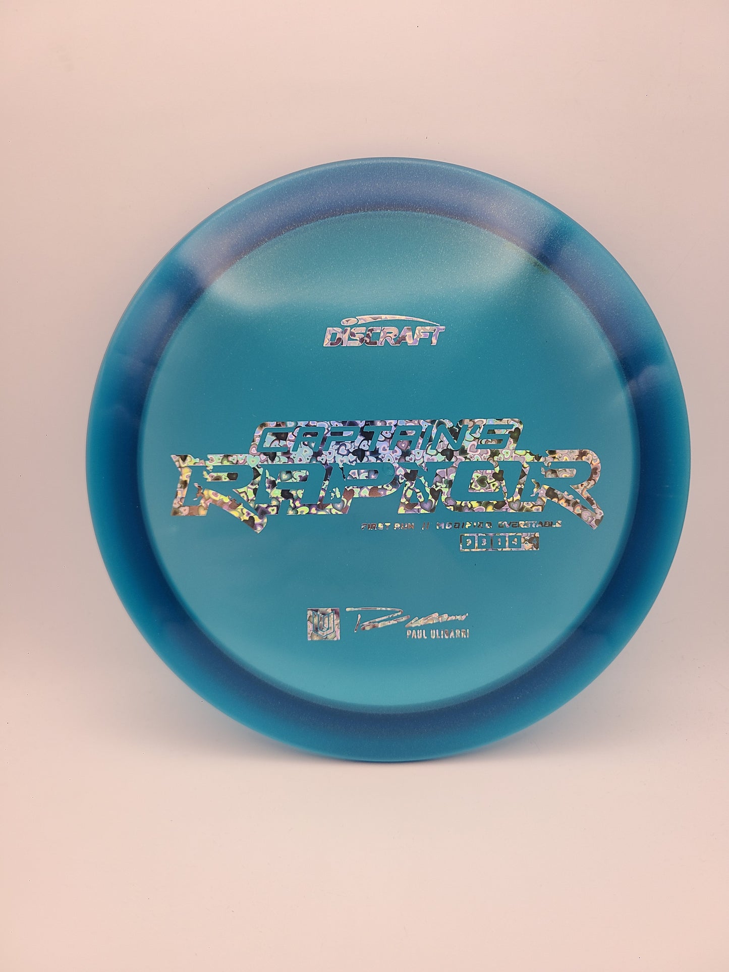 Discraft Captains Raptor 1st Run Paul Ulibarri