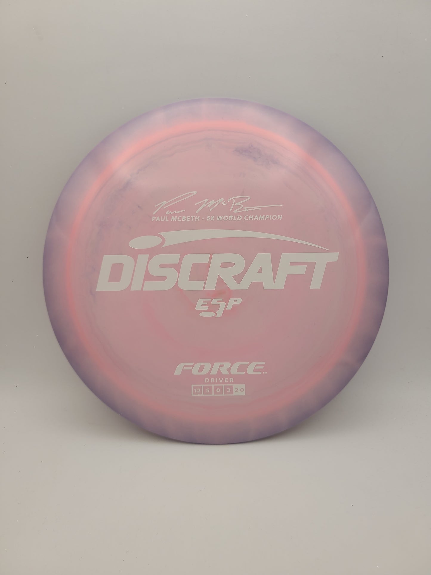 Discraft ESP Force 5x Stock Stamp