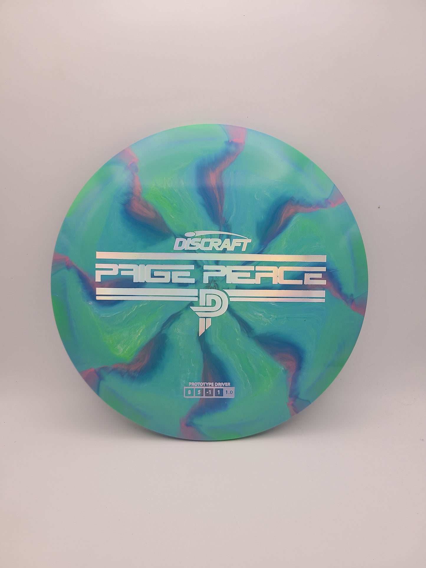 Discraft Swirly ESP Passion Prototype - Paige Pierce Signature Driver 8/5/-1/1