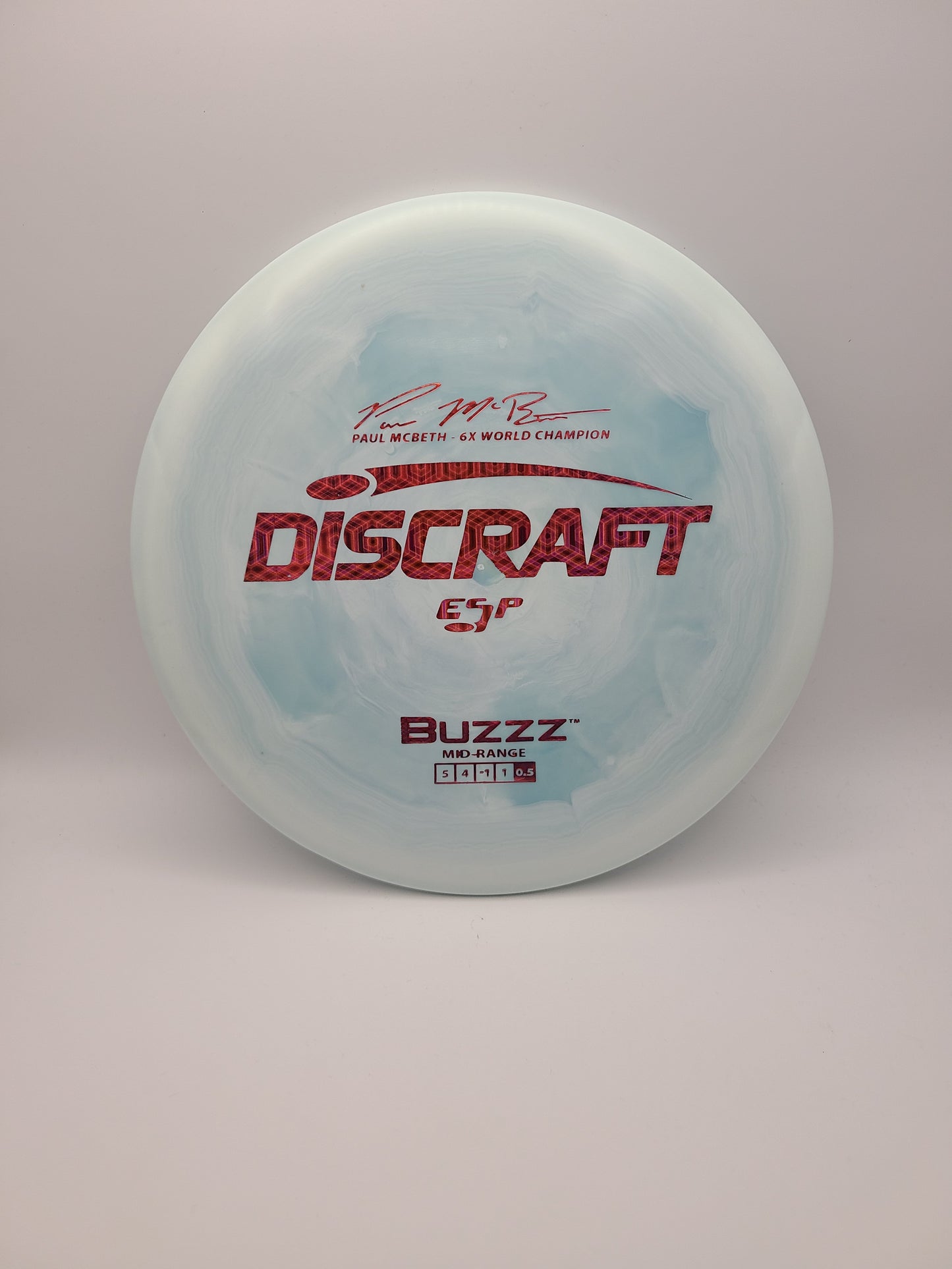 Discraft ESP Buzzz 6x Paul McBeth Stock Stamp