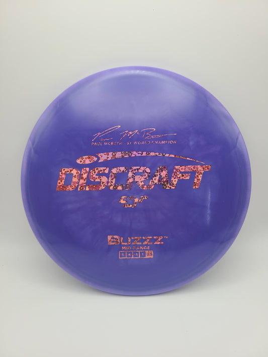 Discraft ESP Buzzz 6x Paul McBeth Stock Stamp