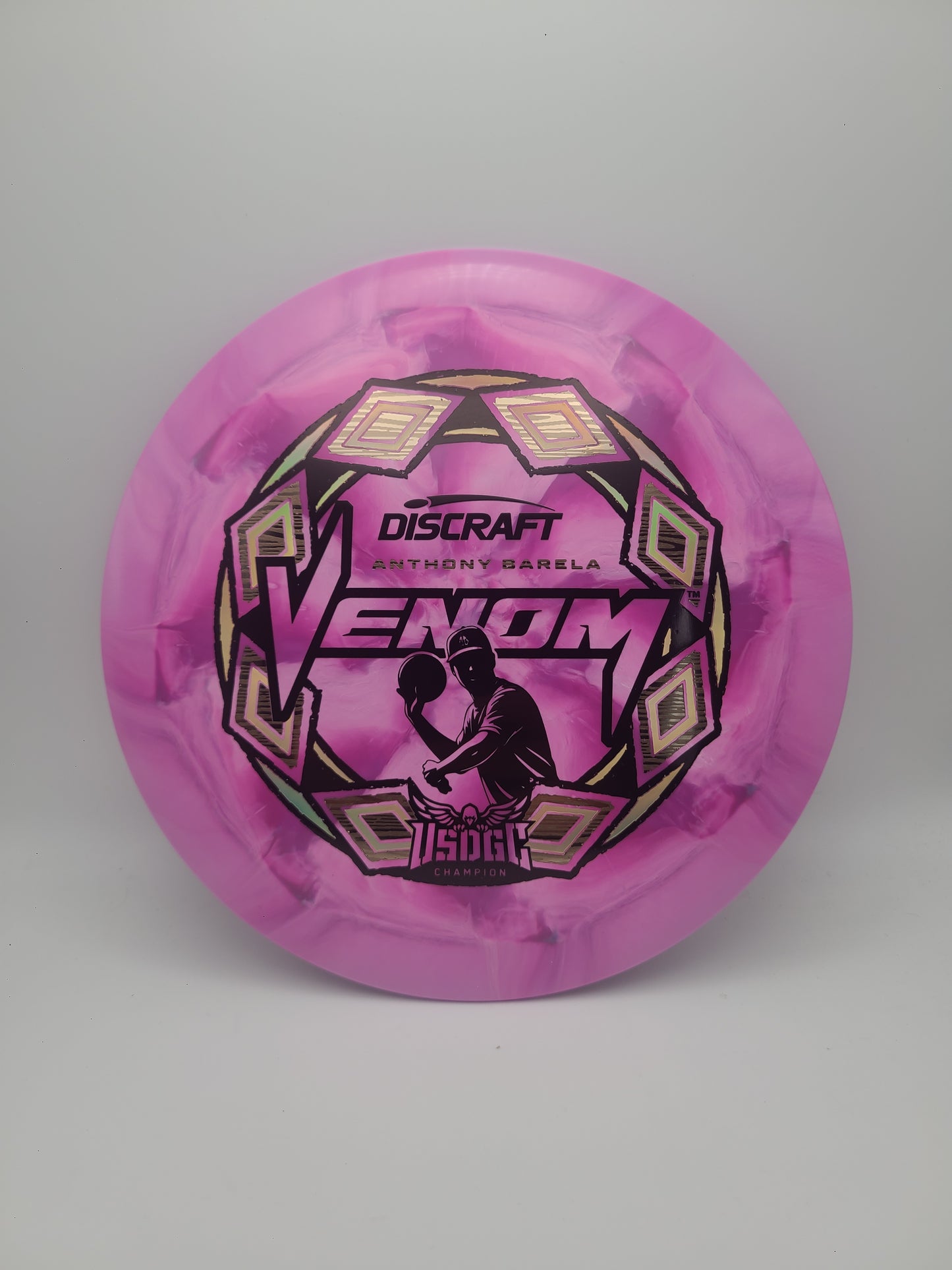 Discraft ESP Swirl Venom Anthony Barela USDGC Champion 2025