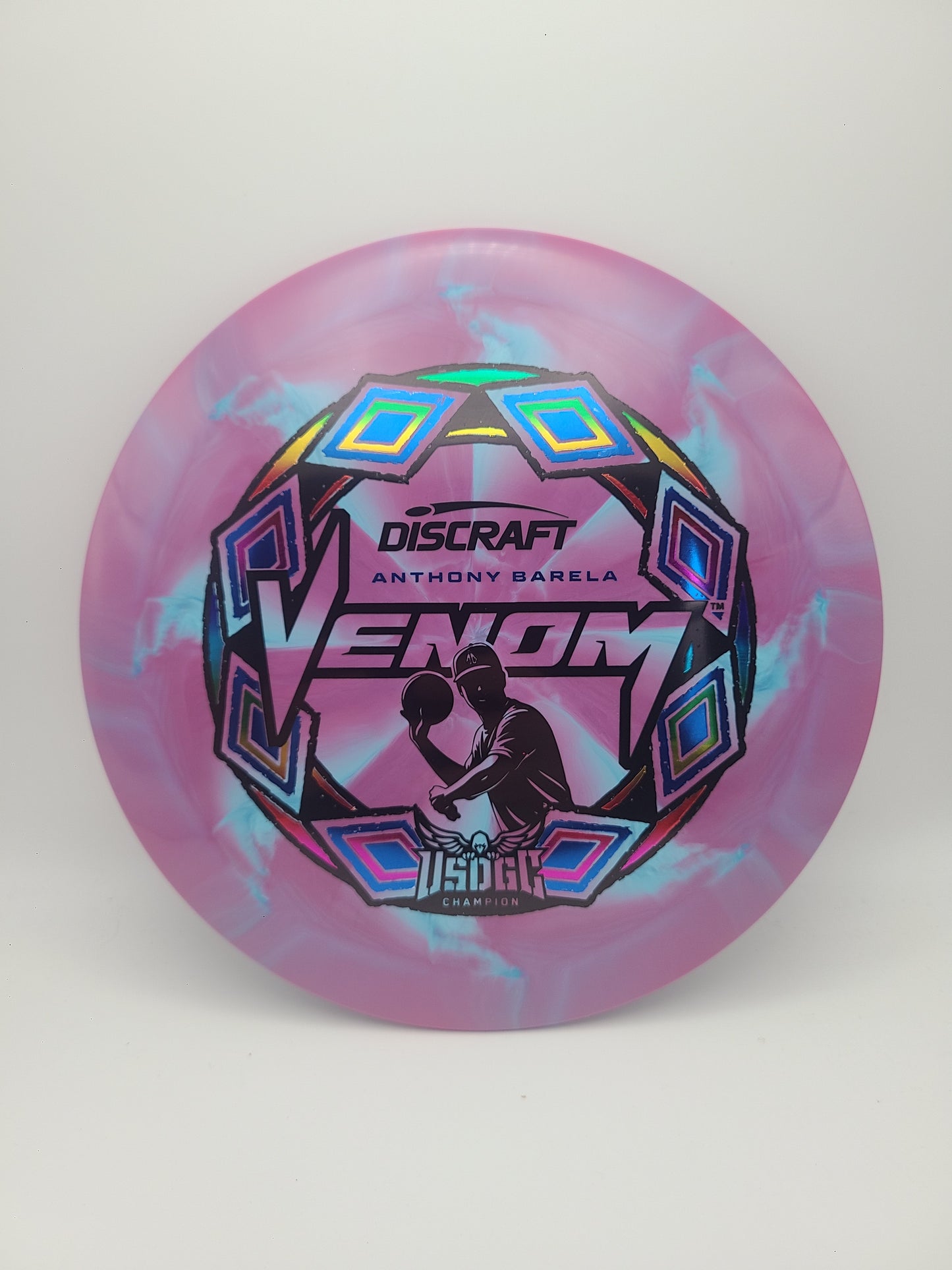 Discraft ESP Swirl Venom Anthony Barela USDGC Champion 2025