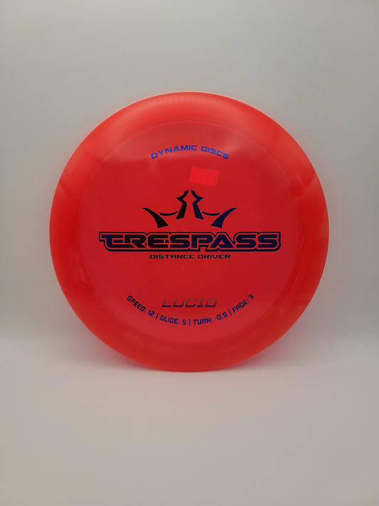 Dynamic Discs Lucid Trespass 12/5/-0.5/3