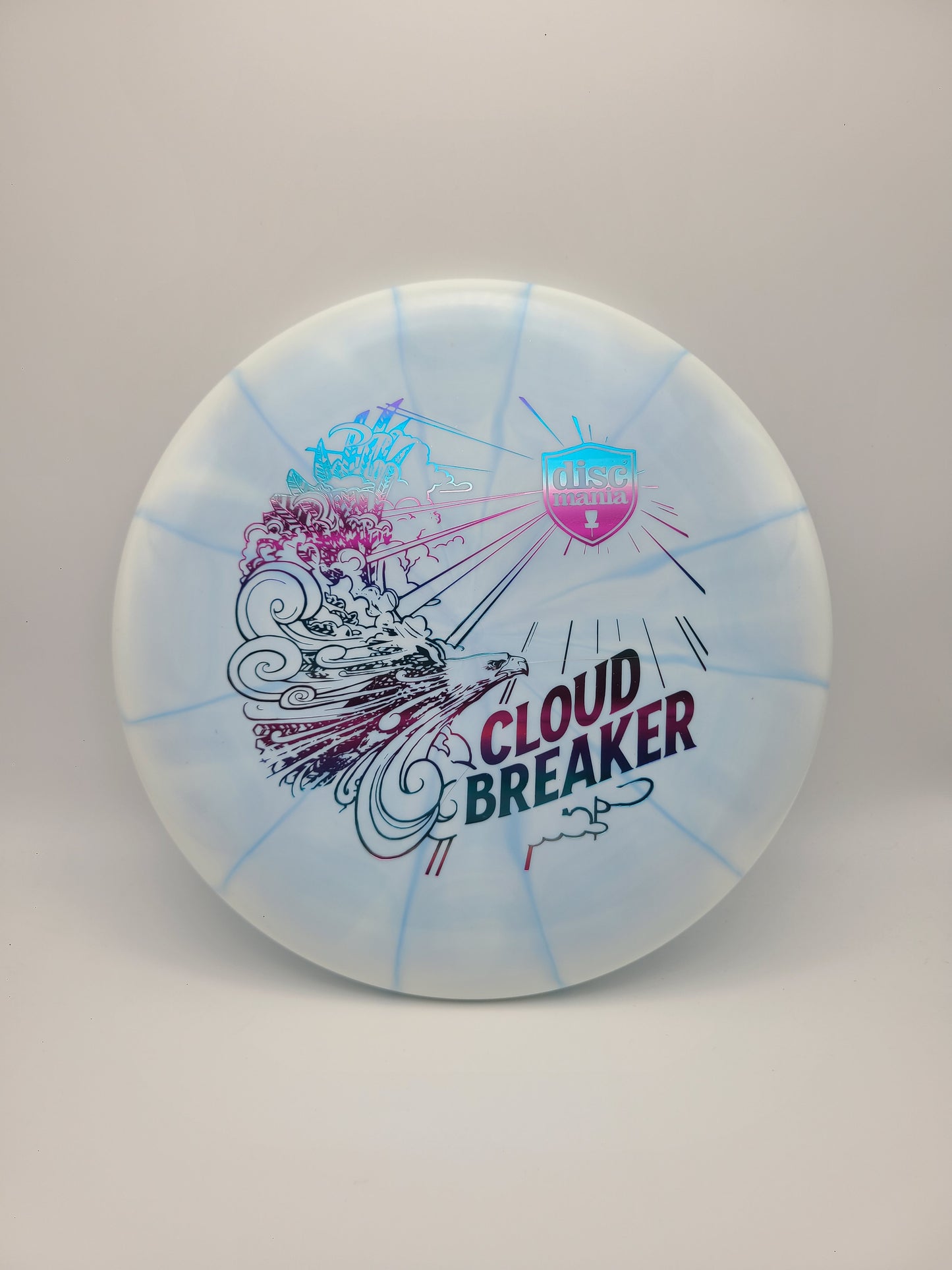 Discmania Evolution Lux Vapor Link Cloudbreaker stamp