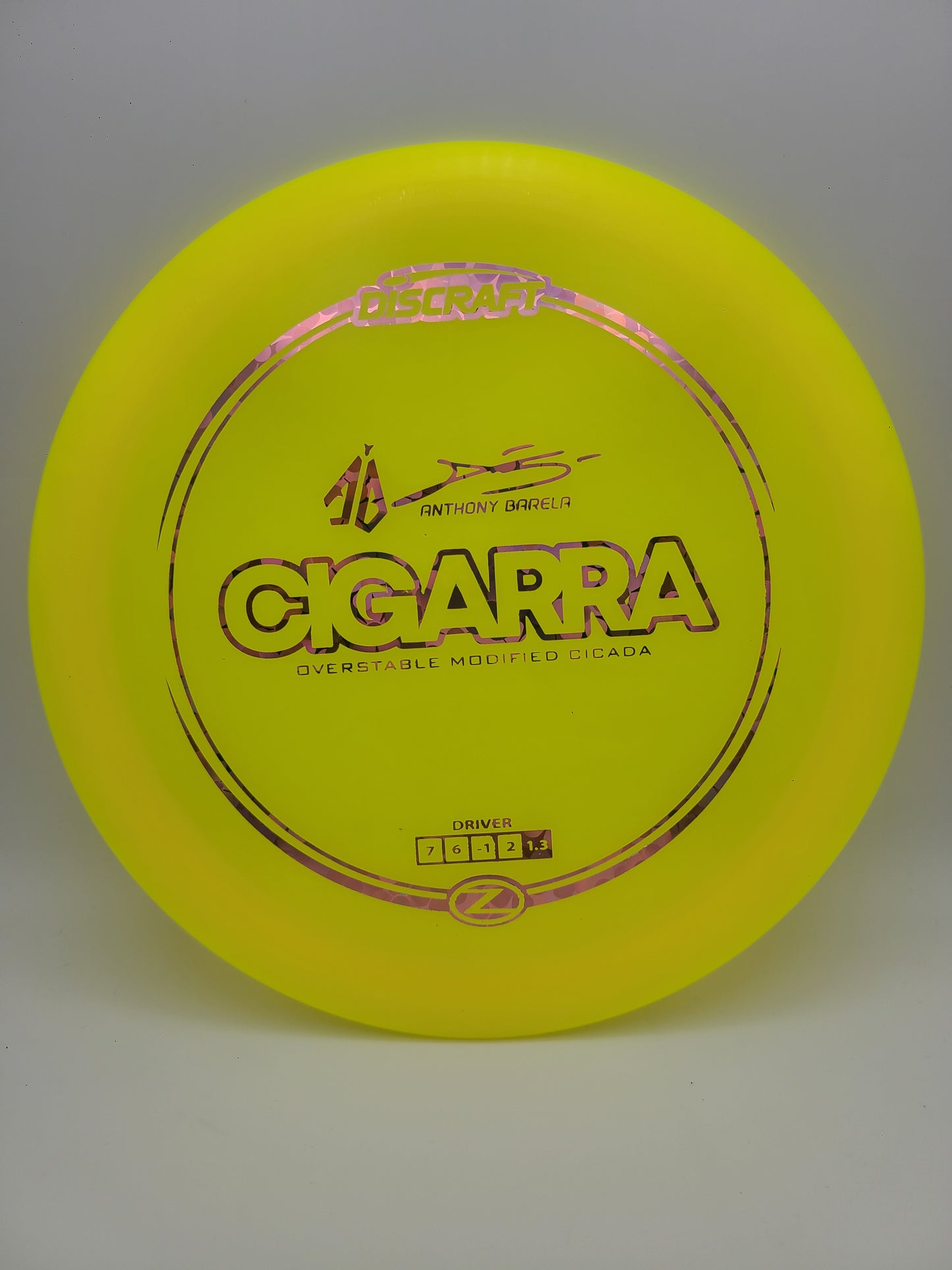 Discraft Z Cigarra 7/6/-1/2 Anthony Barela collab