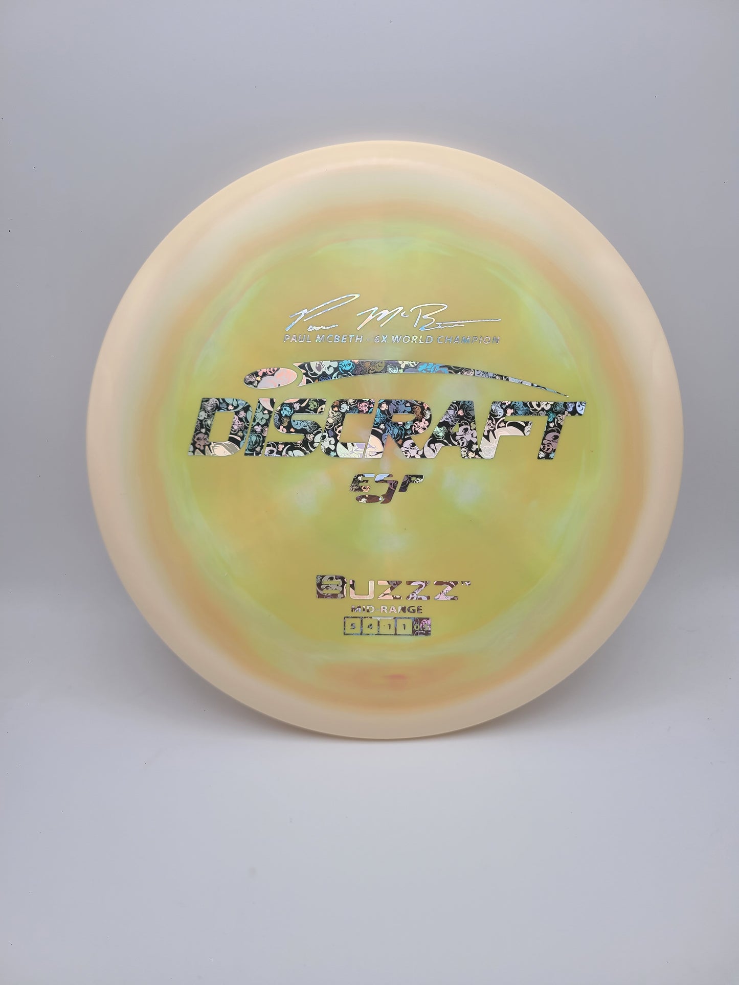 Discraft ESP Buzzz 6x Paul McBeth Stock Stamp