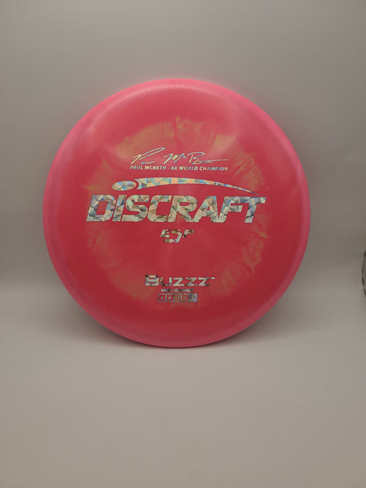 Discraft ESP Buzzz 6x Paul McBeth Stock Stamp