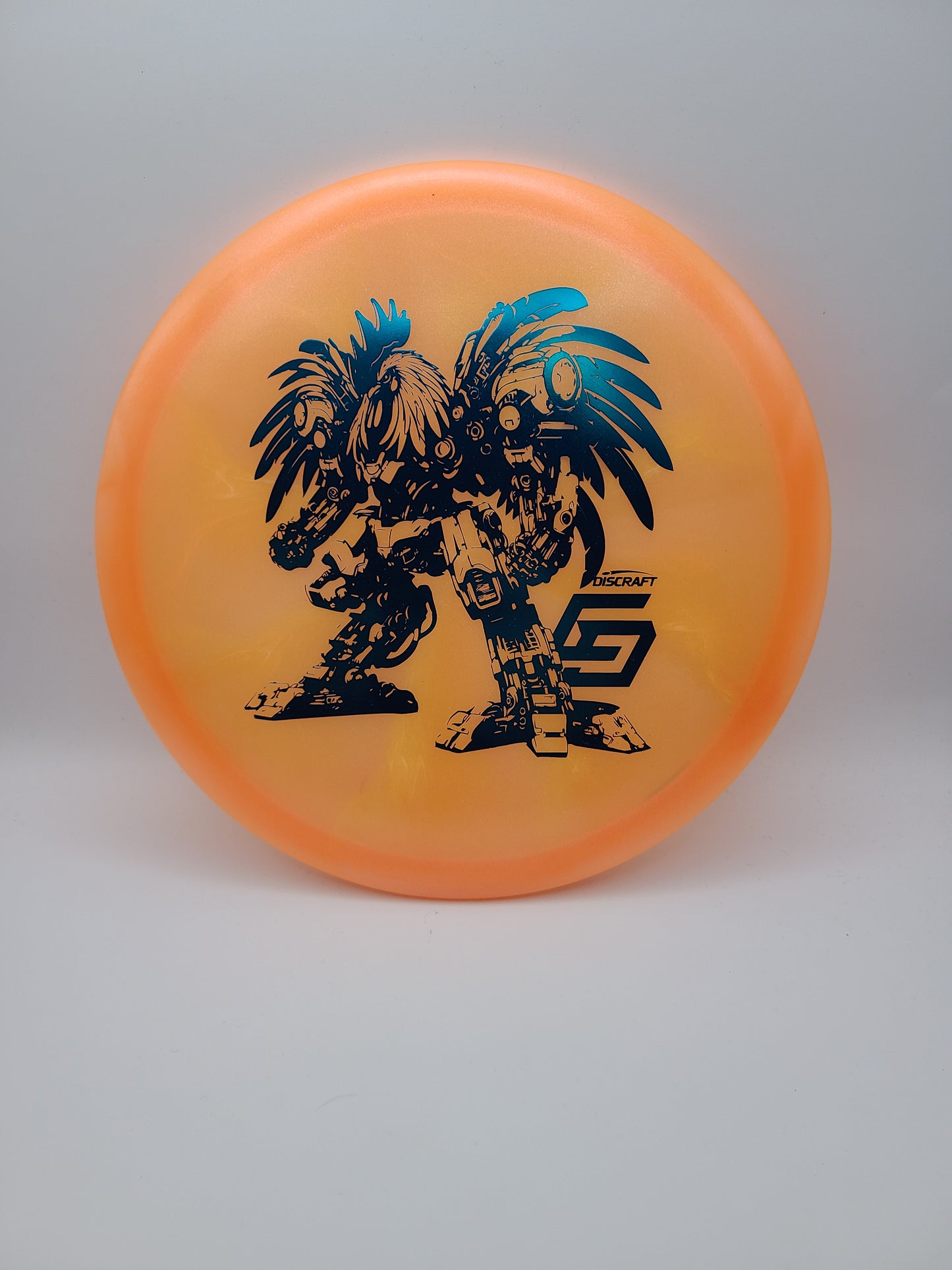 Discraft Z Swirl Buzzz Chris Dickerson Robot Chicken Stamp