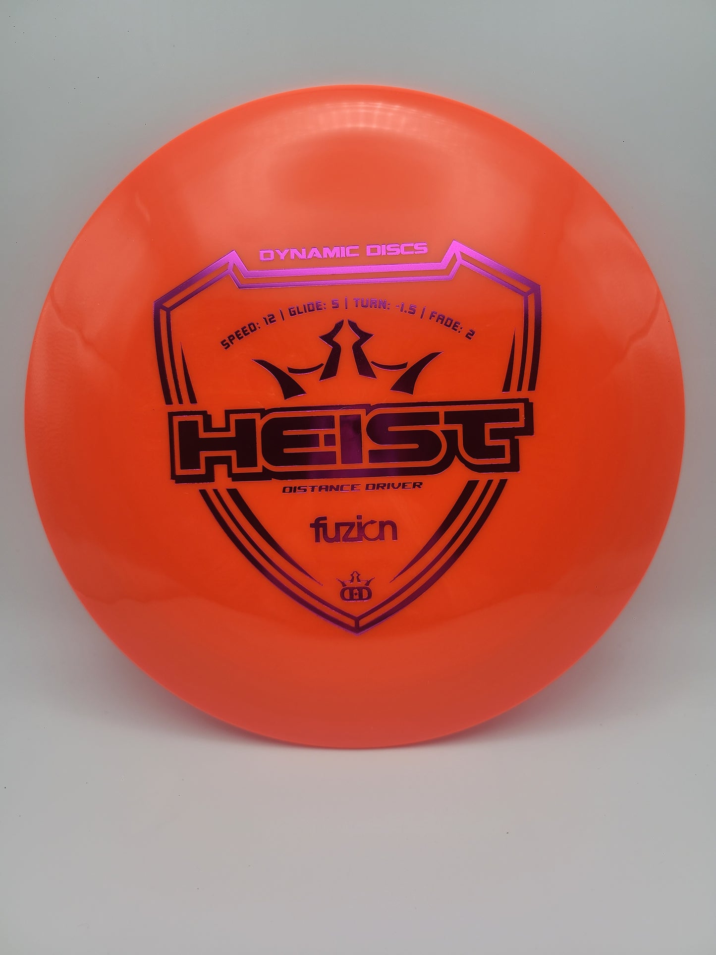 Dynamic Discs Fuzion Heist 12/5/-1.5/2