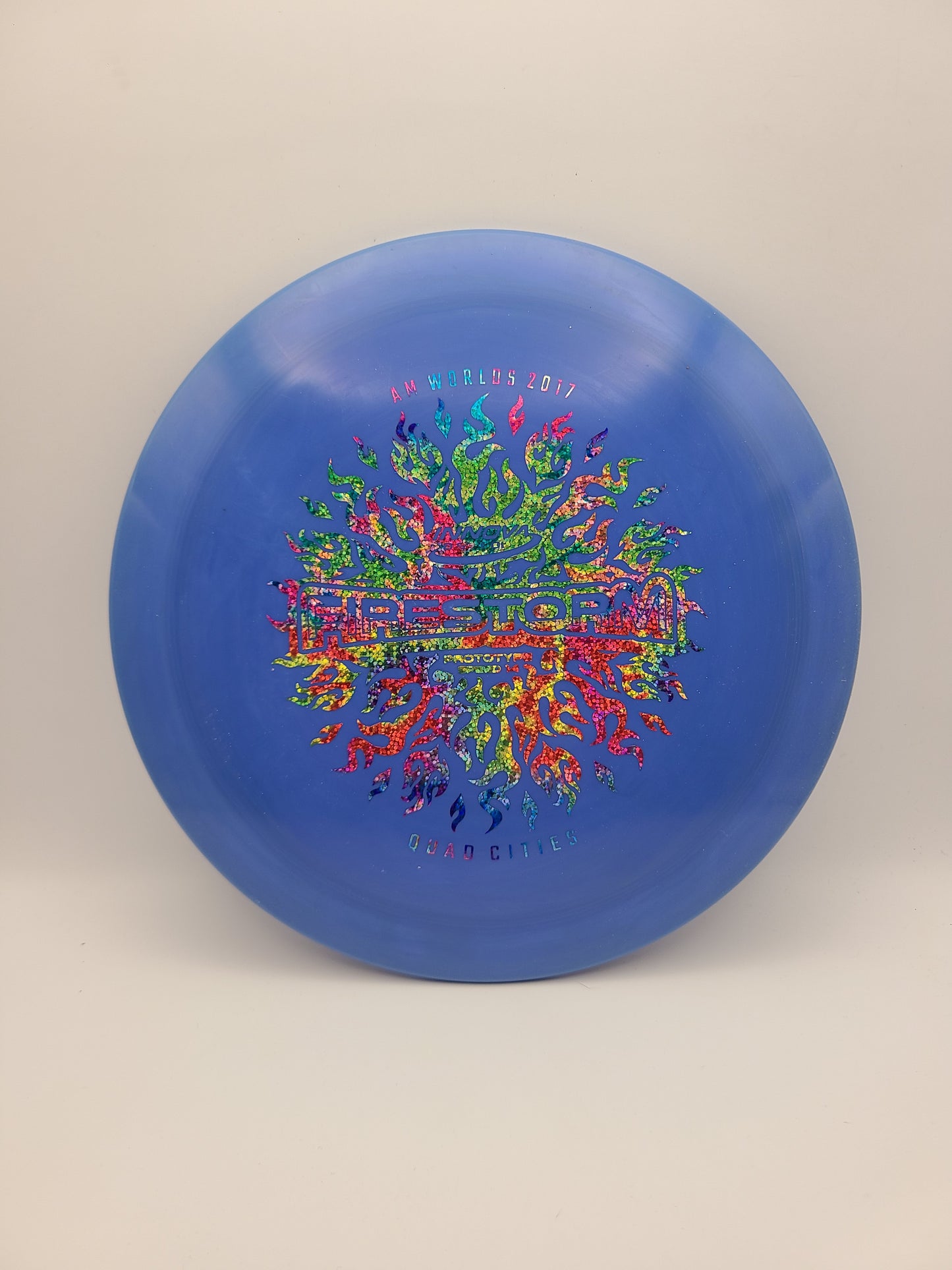 Innova Star Firestorm Prototype - 2017 QC Am Worlds Stamp