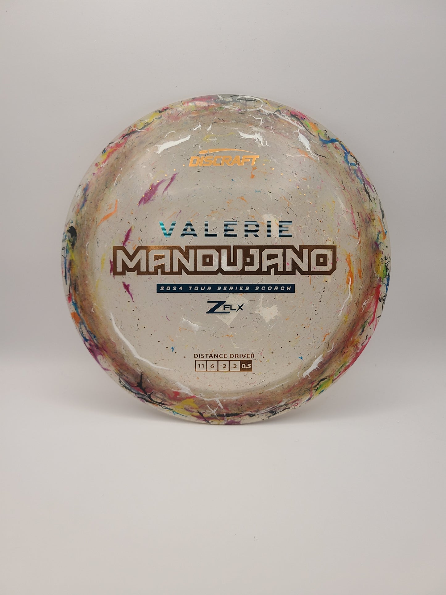 Discraft Jawbreaker Z FLX Scorch Valerie Mandujano Tour Series 2024