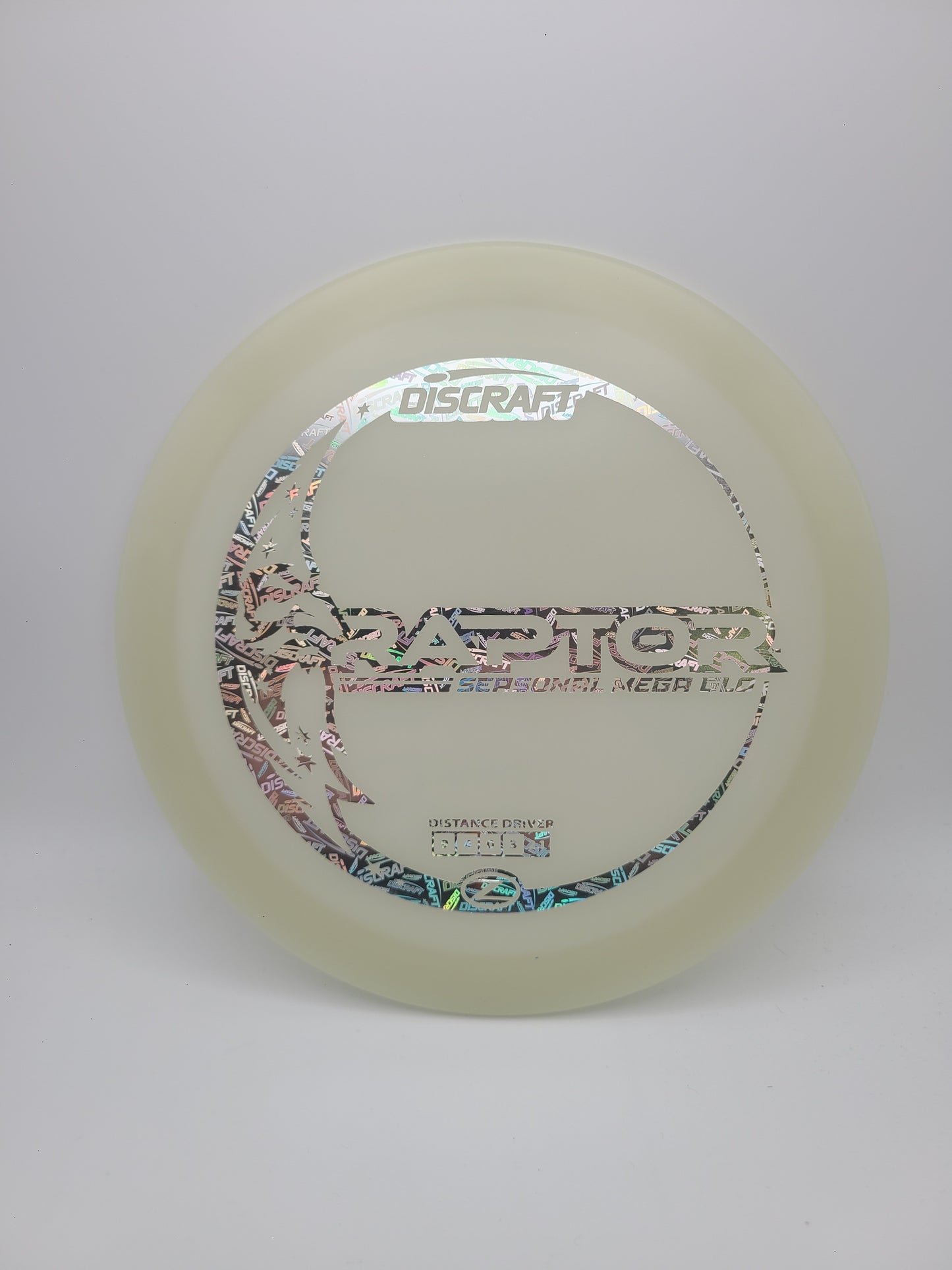 Discraft Seasonal Mega Glo Raptor  9/4/0/3
