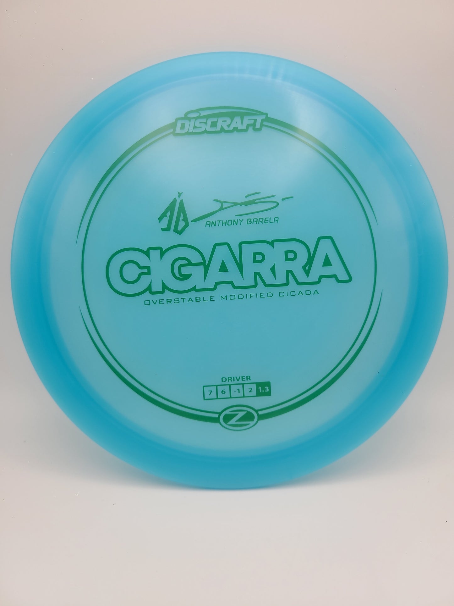 Discraft Z Cigarra 7/6/-1/2 Anthony Barela collab