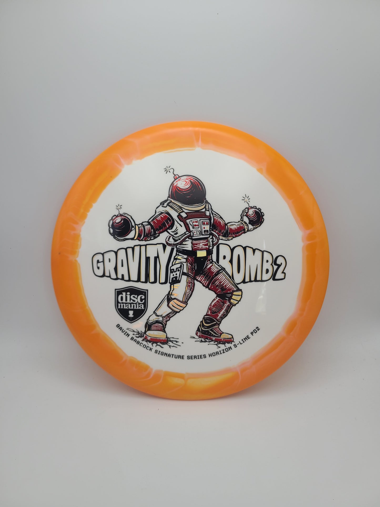 Discmania Gravity Bomb 2 - Horizon S-Line PD2 - Gavin Babcock Signature Series 12/4/0/4