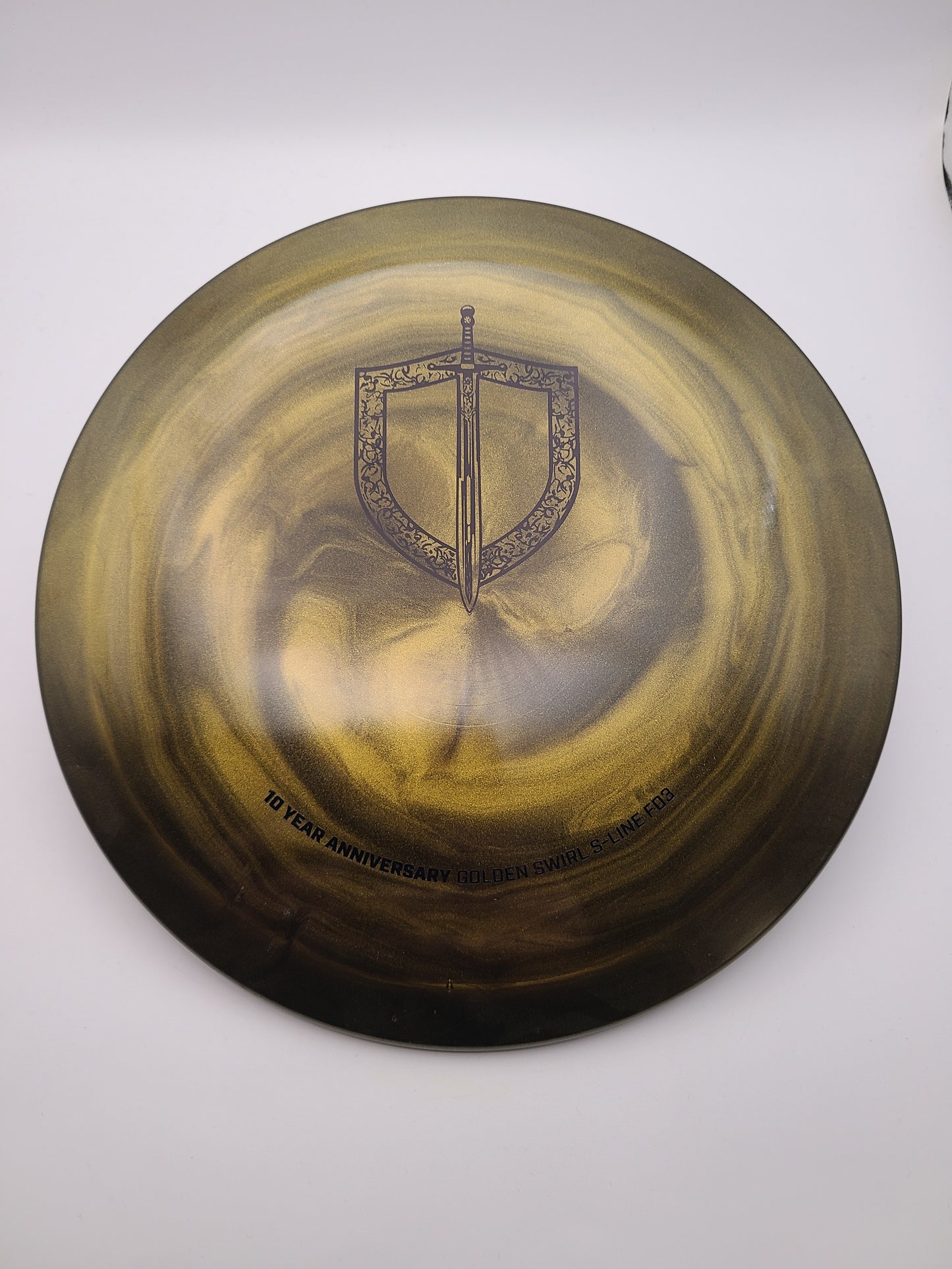 Discmania 10yr Golden Swirl S-Line FD3