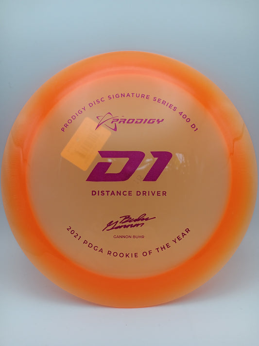 Prodigy 400 Gannon Buhr D1 12/5/0/4