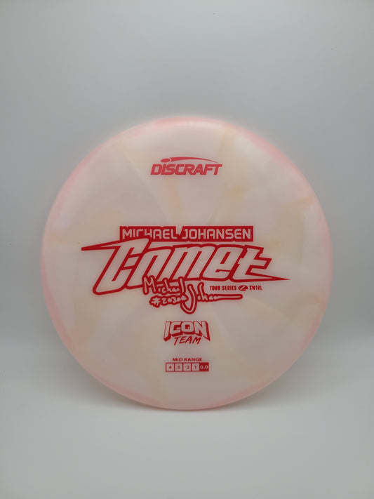 Discraft Tour Series Z Swirl Comet Michael Johansen Icon Team 4/5/-3/1