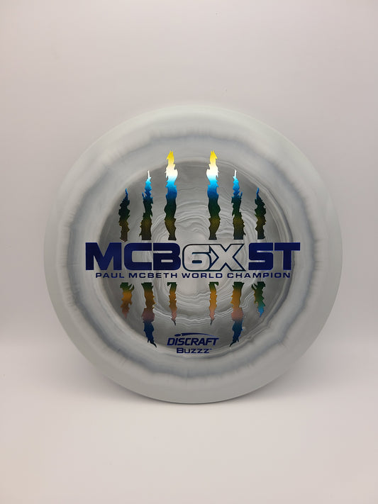 Discraft ESP Buzzz Paul McBeth 6x Claws Stamp 5/4/-1/1