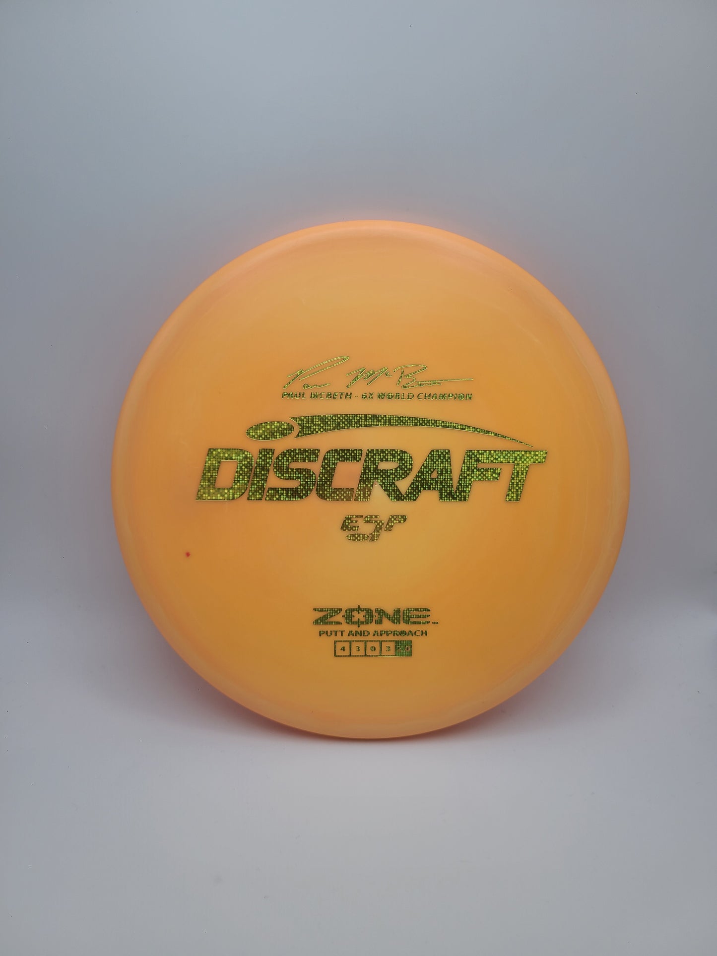 Discraft ESP Zone - Paul McBeth Signature Series - 4/3/0/3